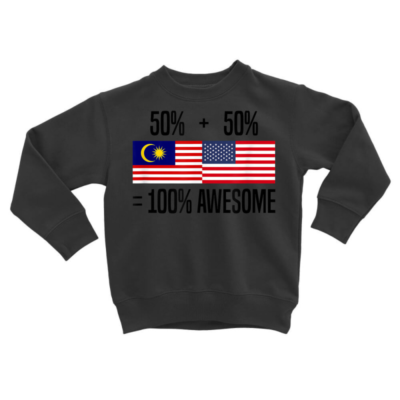 Malaysian Roots Malaysia Heritage Malaysian American T Shirt Toddler Sweatshirt by rennambka | Artistshot