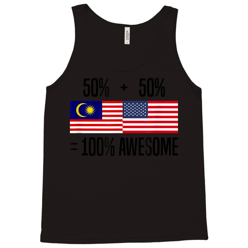 Malaysian Roots Malaysia Heritage Malaysian American T Shirt Tank Top by rennambka | Artistshot