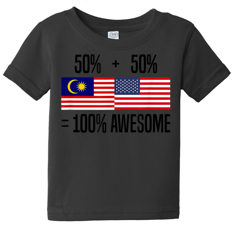 Malaysian Roots Malaysia Heritage Malaysian American T Shirt Baby Tee by rennambka | Artistshot