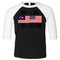 Malaysian Roots Malaysia Heritage Malaysian American T Shirt Toddler 3/4 Sleeve Tee | Artistshot