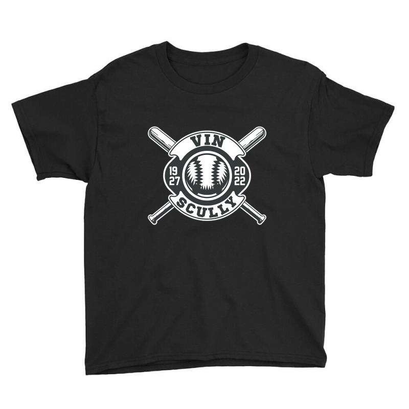 Trending Rip Vin Scully-fwtbo Youth Tee by fenderbendable | Artistshot