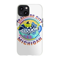 Traverse City Michigan Fishing Town, Clown Triggerfish With Colorful P Iphone 13 Case | Artistshot