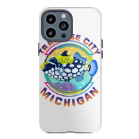 Traverse City Michigan Fishing Town, Clown Triggerfish With Colorful P Iphone 13 Pro Max Case | Artistshot