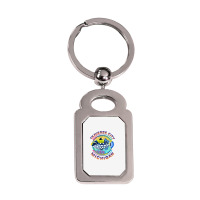 Traverse City Michigan Fishing Town, Clown Triggerfish With Colorful P Silver Rectangle Keychain | Artistshot