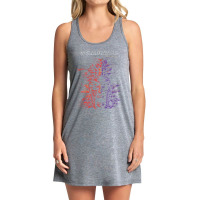 Limited Edition Scribble Gladiator Skull Tank Dress | Artistshot