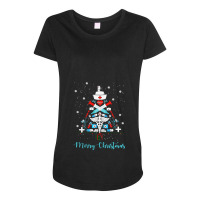 Hristmas Tree Medical Tools Maternity Scoop Neck T-shirt | Artistshot