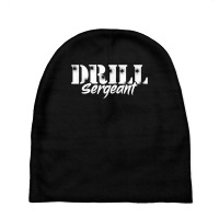 Military Camp Drill Instructor For A Warrant Officer T Shirt Baby Beanies | Artistshot