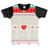 Deck The Halls With Beta Blockers Nurse Ugly Christmas Graphic Youth T-shirt | Artistshot