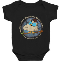 Funny How Many Licks Does It Take Baby Bodysuit | Artistshot