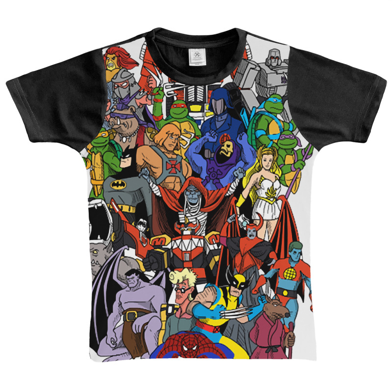 Hot Trend 90s Cartoon Hero's Graphic Youth T-shirt by Milne Charlton | Artistshot