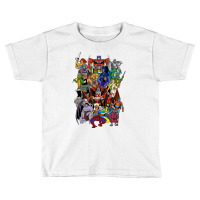 Hot Trend 90s Cartoon Hero's Toddler T-shirt | Artistshot