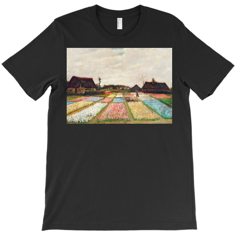 Flower Beds In Holland, Vincent Van Gogh T-shirt | Artistshot