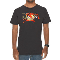 Hobbes Punched Calvin Vintage T-shirt | Artistshot