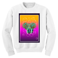 Limited Edition Abstracr Elephant Youth Sweatshirt | Artistshot