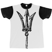 Poseidon Symbol  Trident Greek God Mythology1 Graphic T-shirt | Artistshot