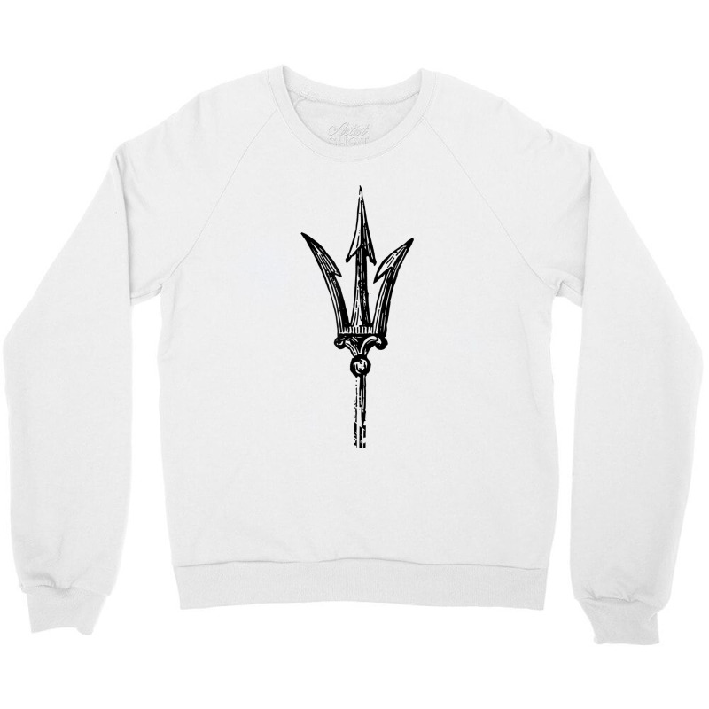 Poseidon Symbol  Trident Greek God Mythology1 Crewneck Sweatshirt | Artistshot