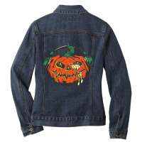 Trending Track-o-lantern Ladies Denim Jacket | Artistshot