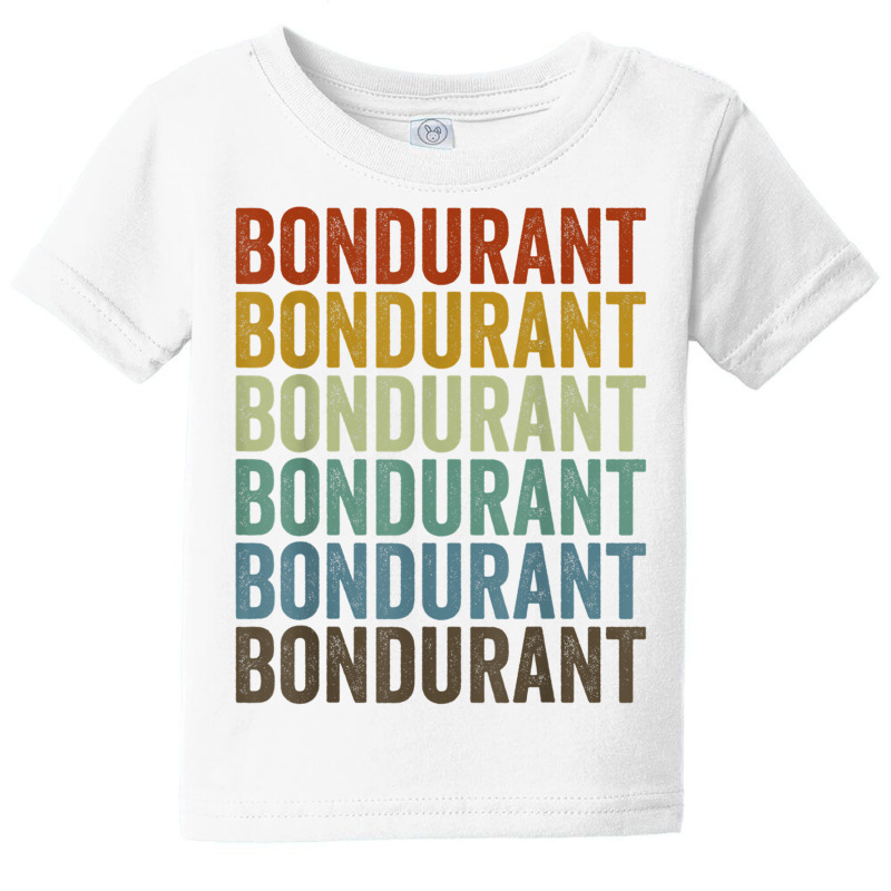 Bondurant City Retro T Shirt Baby Tee by choninzel | Artistshot