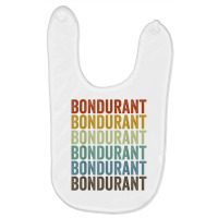 Bondurant City Retro T Shirt Baby Bibs | Artistshot