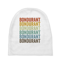 Bondurant City Retro T Shirt Baby Beanies | Artistshot