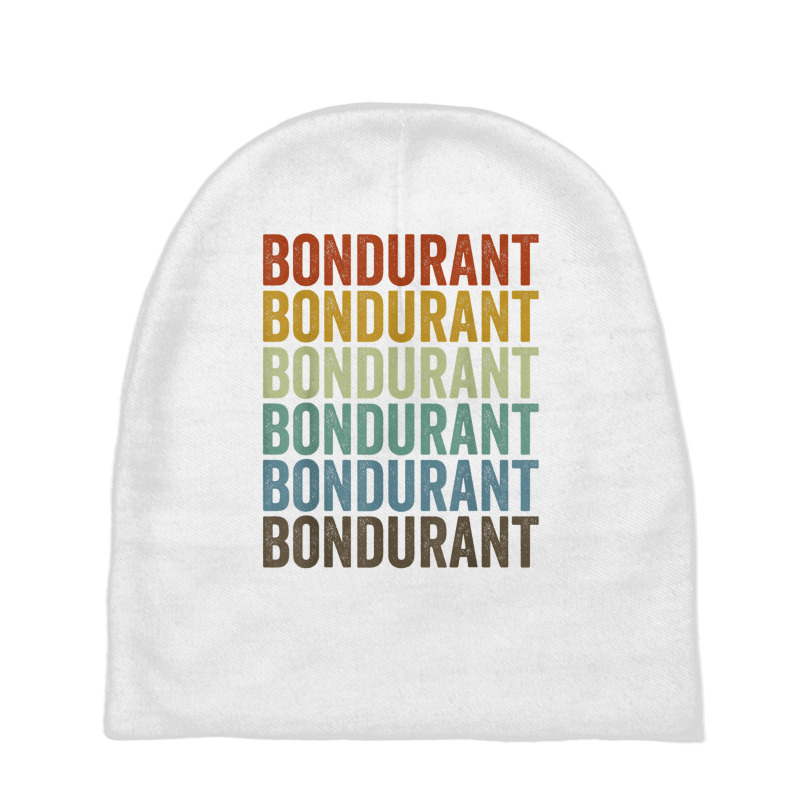 Bondurant City Retro T Shirt Baby Beanies by choninzel | Artistshot