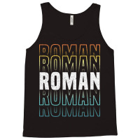 Roman Glowing Line Typography Style Love Tank Top | Artistshot