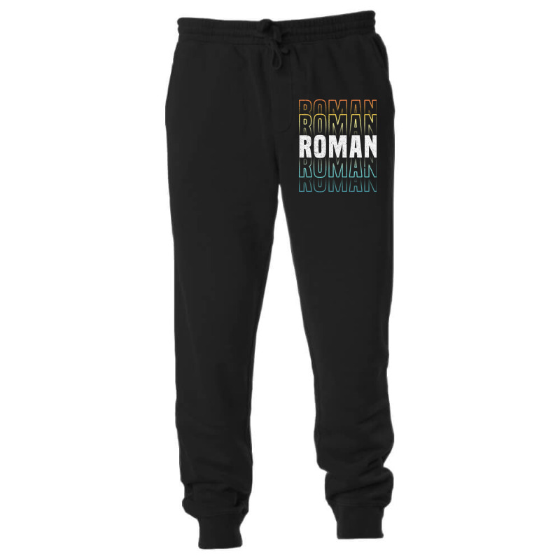 Roman Glowing Line Typography Style Love Unisex Jogger by LynneVickie | Artistshot