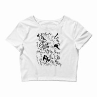 Proudly Display The Visual Onomatopoeia Of Japanese Comics1 Crop Top | Artistshot