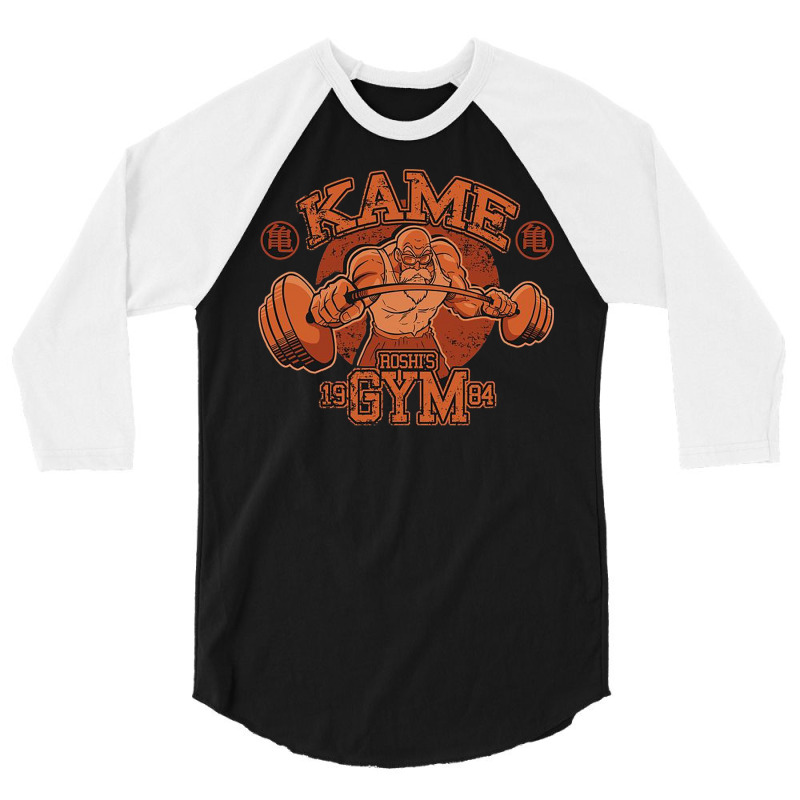 Kame Gym 3/4 Sleeve Shirt by Adjiegur | Artistshot