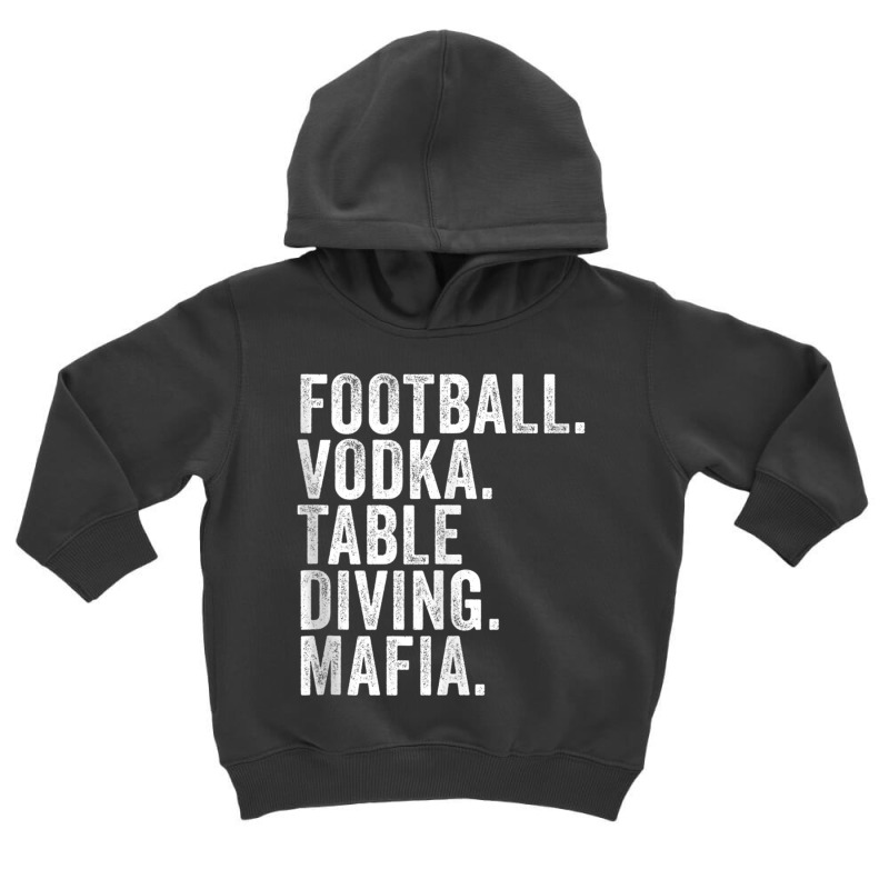 Bills New York Fan Football. Vodka. Table Diving. Mafia. Tank Top Toddler Hoodie | Artistshot