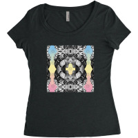 Kaleidoscopic David 2aesthetic Collage Design Original Graphic Work Women's Triblend Scoop T-shirt | Artistshot