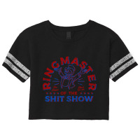 Trending Ring Master Of The Shit Show (2) Scorecard Crop Tee | Artistshot