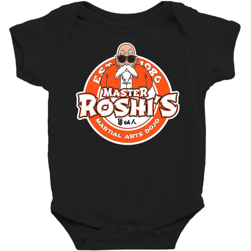 Orange Roshi Baby Bodysuit by Adjiegur | Artistshot