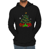 Annabis Christmas Marijuana Weed Leaf Light Up Tr Lightweight Hoodie | Artistshot