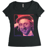 Trending Condescending Wonka (dithered) Women's Triblend Scoop T-shirt | Artistshot