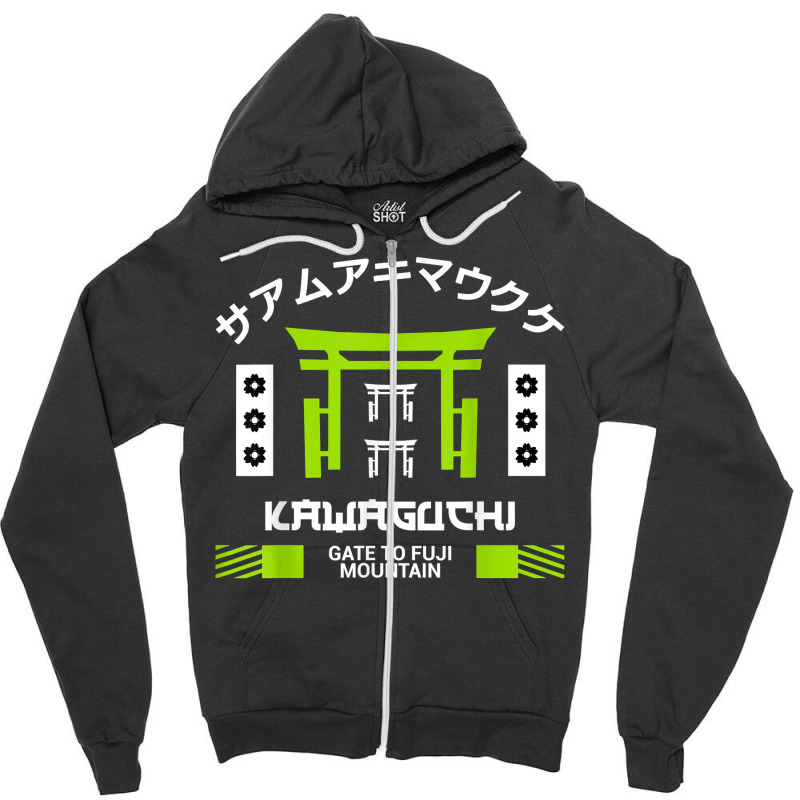 Kawaguchi Saitama Japan, Japanese Otaku Aesthetic City T Shirt Zipper Hoodie by j83tytler | Artistshot