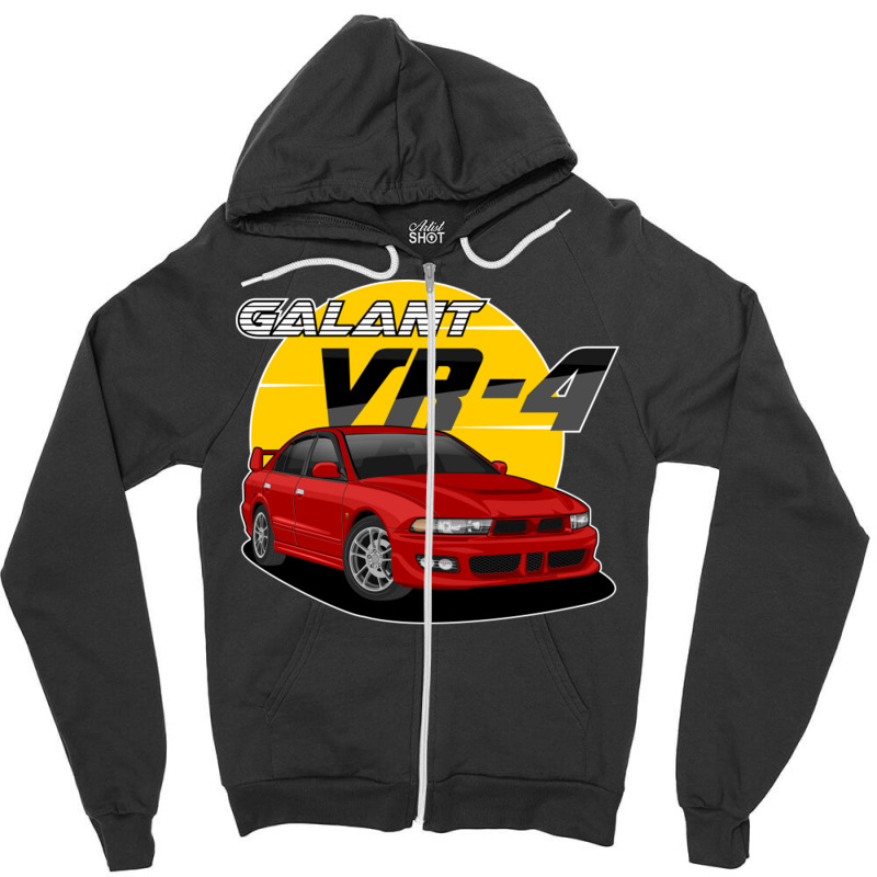 Galant Vr4 One Zipper Hoodie by hapkeluciik | Artistshot