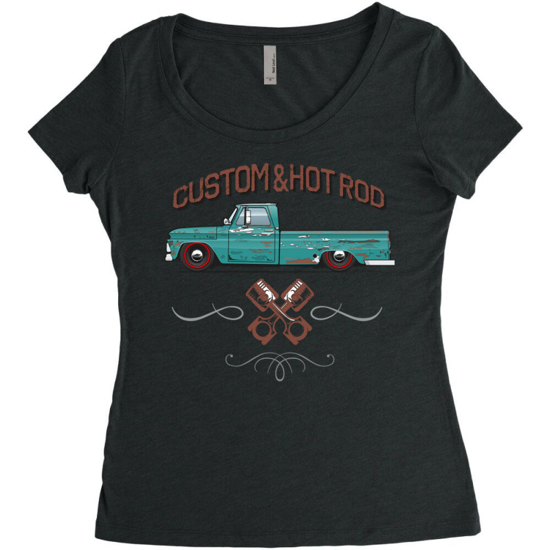 Patina Turquoise Women's Triblend Scoop T-shirt by KyungSavard | Artistshot