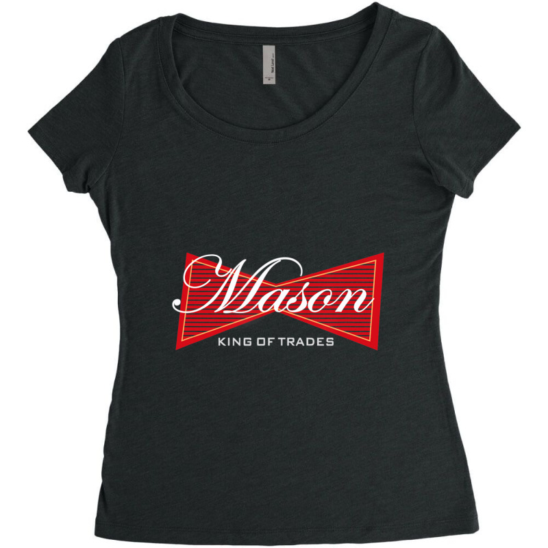 Hot Trend Funny Brick Mason Bricklayer Masonry Gift Women's Triblend Scoop T-shirt by dangduy2 | Artistshot