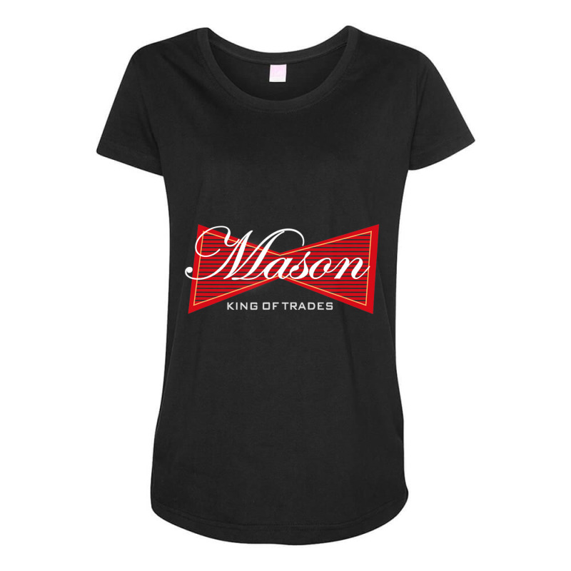 Hot Trend Funny Brick Mason Bricklayer Masonry Gift Maternity Scoop Neck T-shirt by dangduy2 | Artistshot