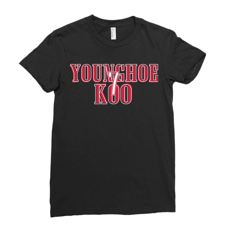 Younghoe Koo 7 Ladies Fitted T-Shirt by JeremyHurley | Artistshot