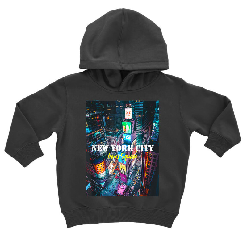 New York City Times Square Skyline Tee Shirts, New York City Toddler Hoodie by JennetteMichelleBrink | Artistshot