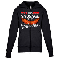 Sausage Valentines Day Gifts For Her Naughty Adult Humor T Shirt Youth Zipper Hoodie | Artistshot