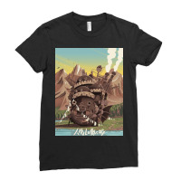 Vintage Howl's Moving Castle Ladies Fitted T-shirt | Artistshot