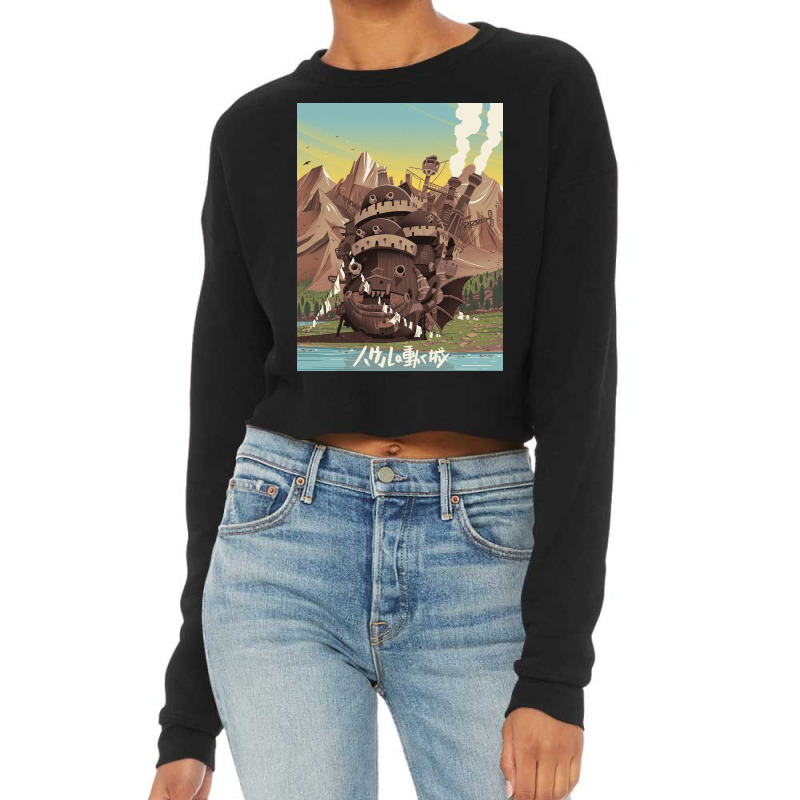 Vintage Howl's Moving Castle Cropped Sweater by eddaperkins | Artistshot