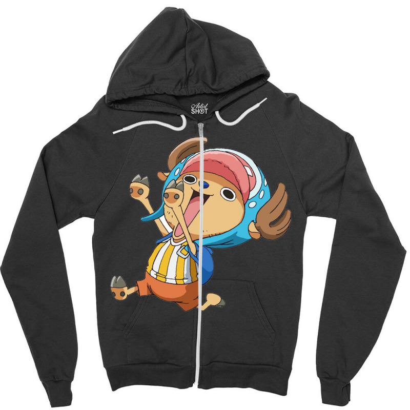 Tony Chopper Zipper Hoodie | Artistshot