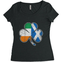 Limited Edition Scotch Irish Shamrock Scottish St Patricks Day Women's Triblend Scoop T-shirt | Artistshot