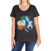 Limited Edition Scotch Irish Shamrock Scottish St Patricks Day Ladies Curvy T-shirt | Artistshot