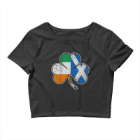 Limited Edition Scotch Irish Shamrock Scottish St Patricks Day Crop Top | Artistshot