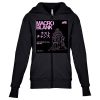 Macroblank Poster Youth Zipper Hoodie | Artistshot